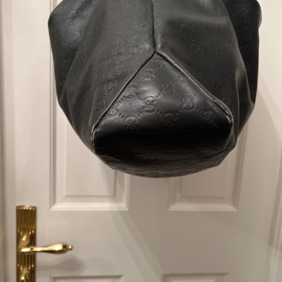 Leather Gucci Hobo shoulder horsebit bag - Picture 4 of 11